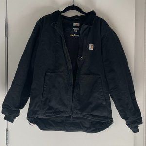 Black Carhartt Jacket Zip Up